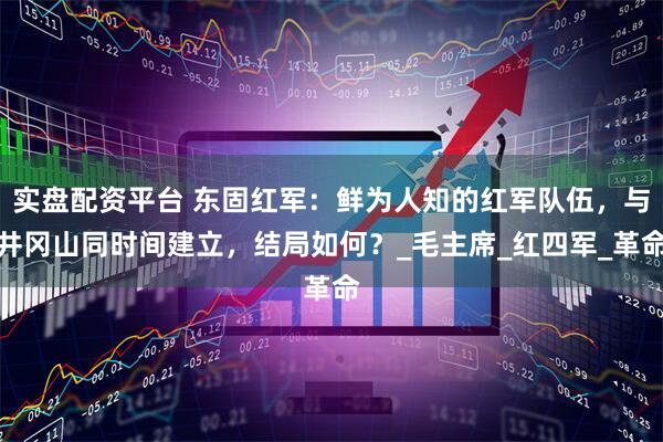 实盘配资平台 东固红军：鲜为人知的红军队伍，与井冈山同时间建立，结局如何？_毛主席_红四军_革命